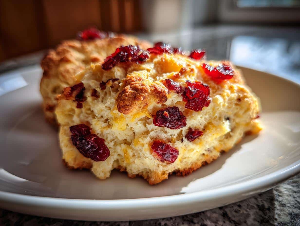 30-Minute Festive Cranberry Orange Scones You’ll Crave