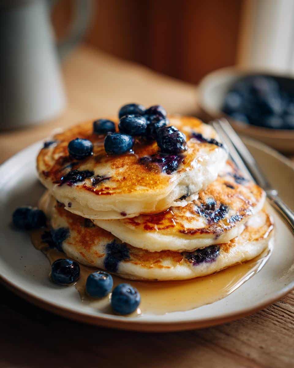 Fluffy Gluten-Free Blueberry Pancakes in Just 15 Minutes 6 Gluten-Free Blueberry Pancakes - detail 1