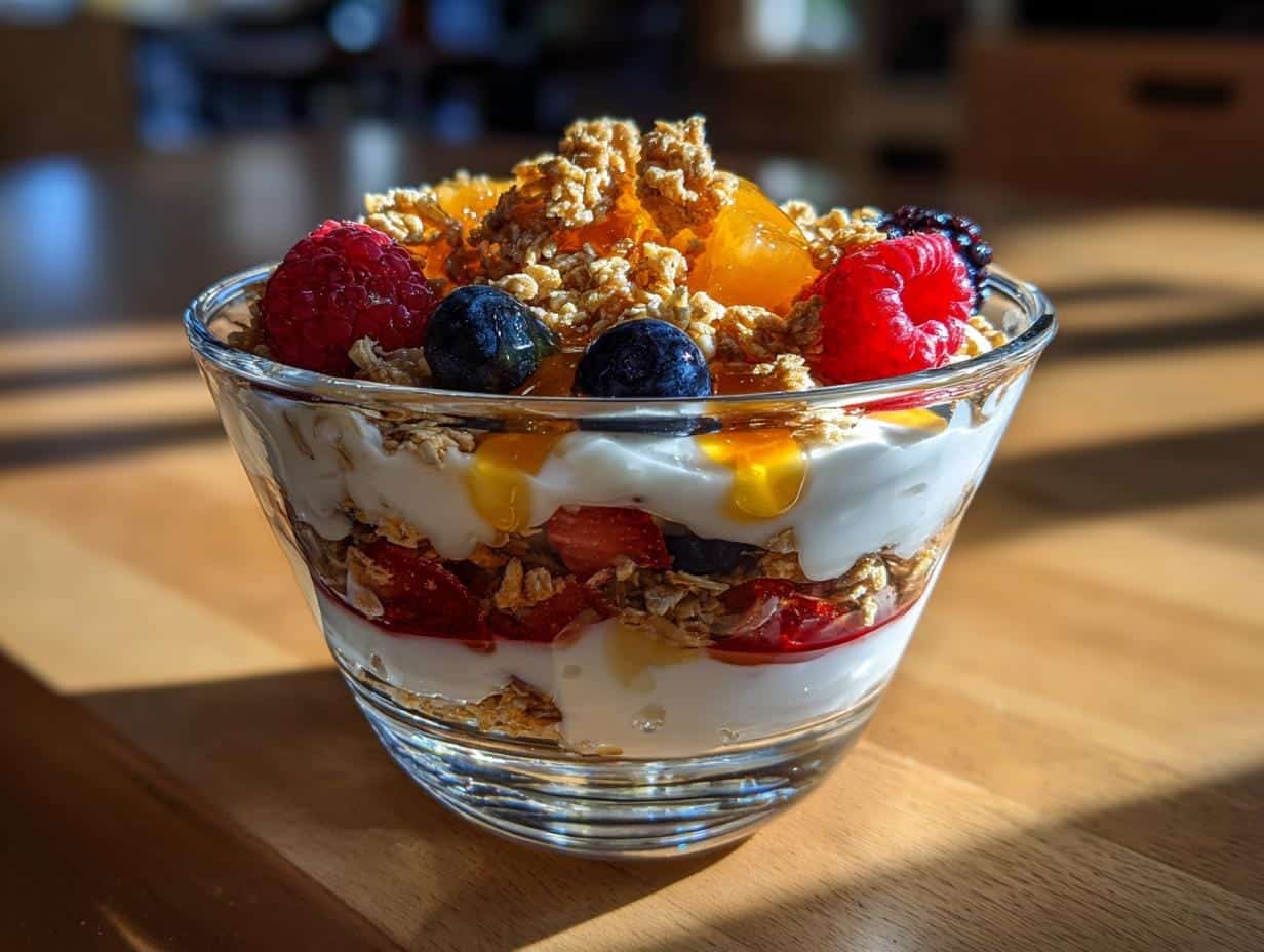5-Minute Greek Yogurt Parfait That Feels Like Dessert