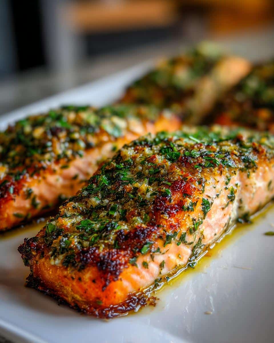 Herb Roasted Salmon - detail 1