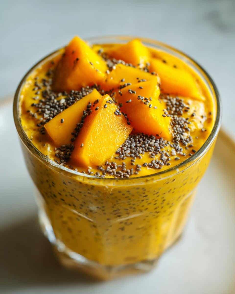 Mango Chia Pudding - detail 1