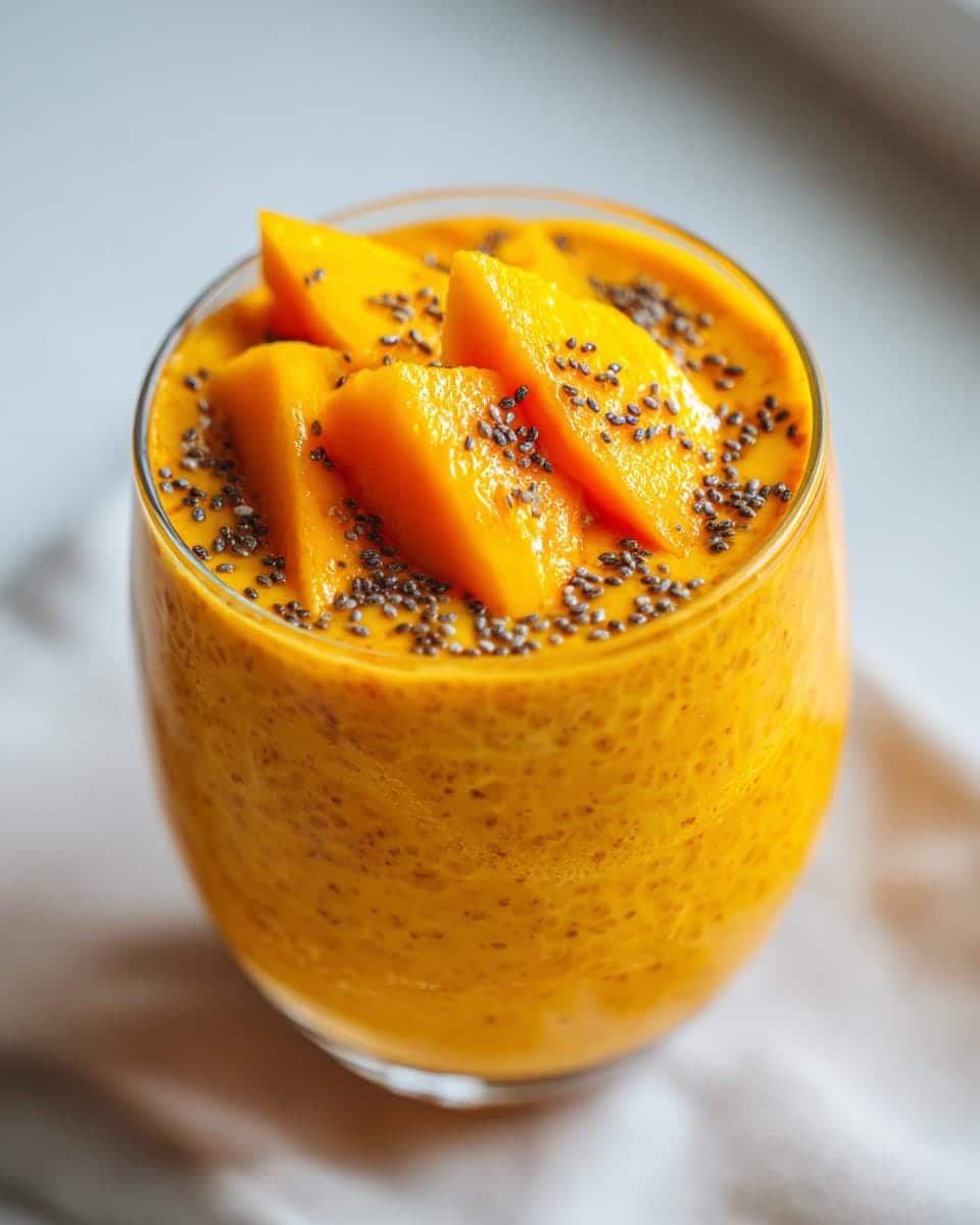 Mango Chia Pudding - detail 2
