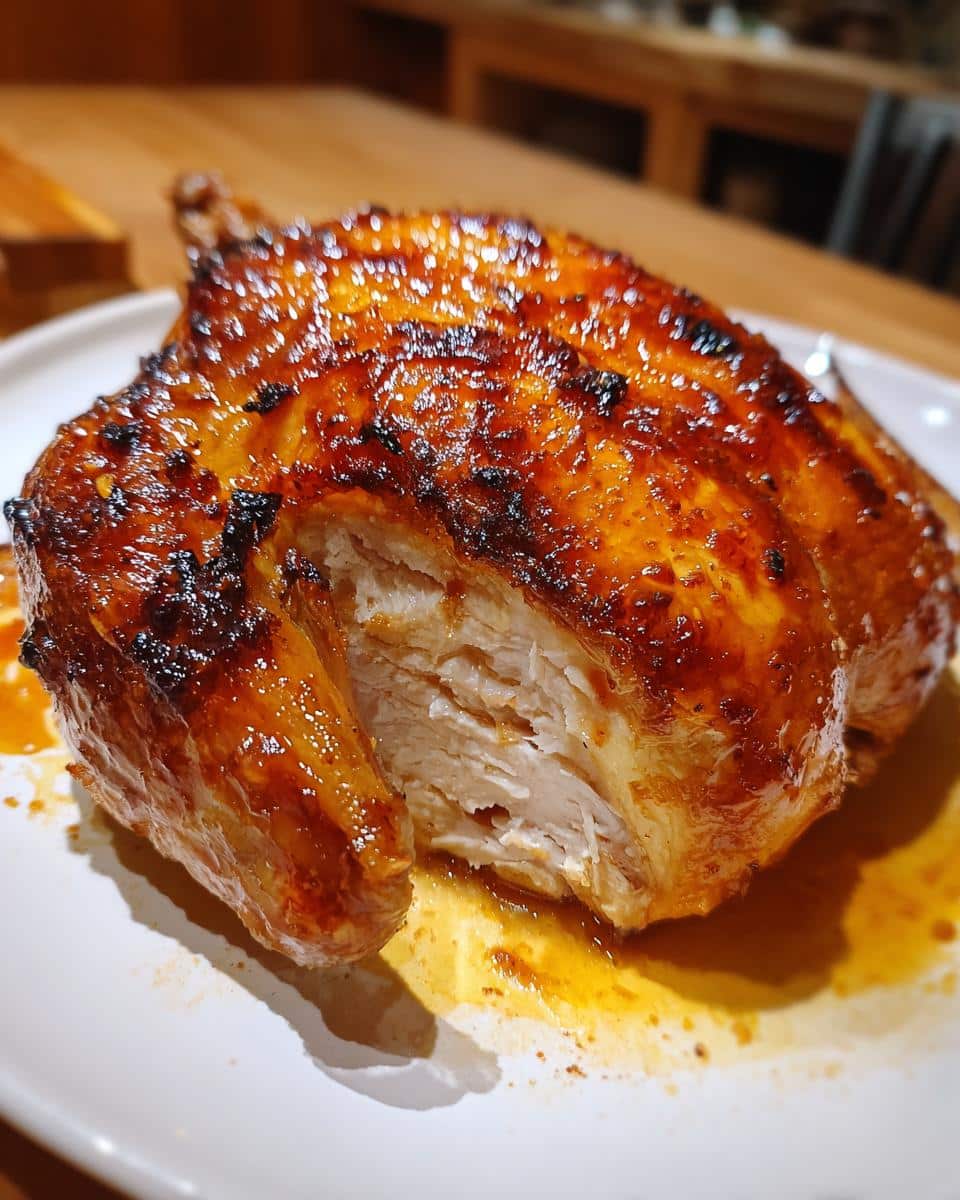 "7-Ingredient Maple Glazed Roast Chicken That Will Win Hearts" 5 Maple Glazed Roast Chicken (or tofu) - detail 1