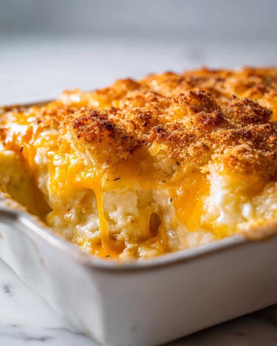 Creamy Mashed Potato Casserole with 4 Secret Ingredients 8 Mashed Potato Casserole - detail 3