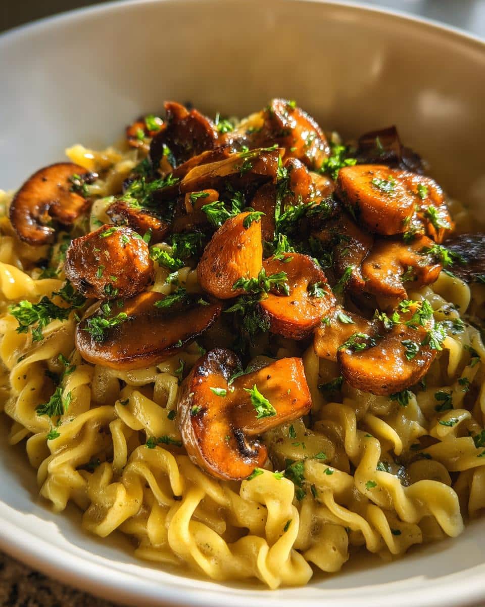 30-Minute Mushroom Stroganoff That Will Melt Your Heart 5 Mushroom Stroganoff - detail 1