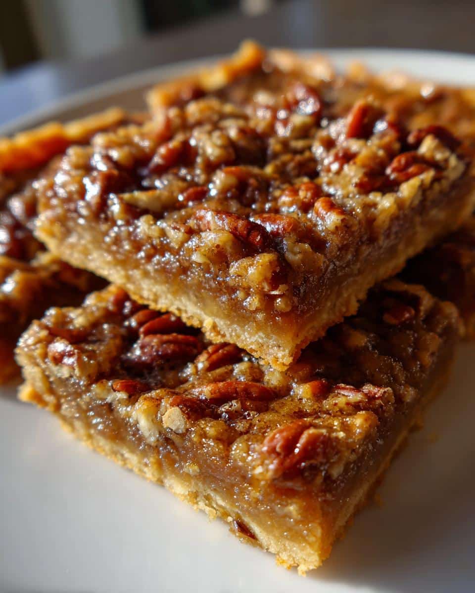 Irresistible Pecan Pie Bars Recipe - 5 Secret Tips Inside! 5 Pecan Pie Bars (no alcohol) - detail 1