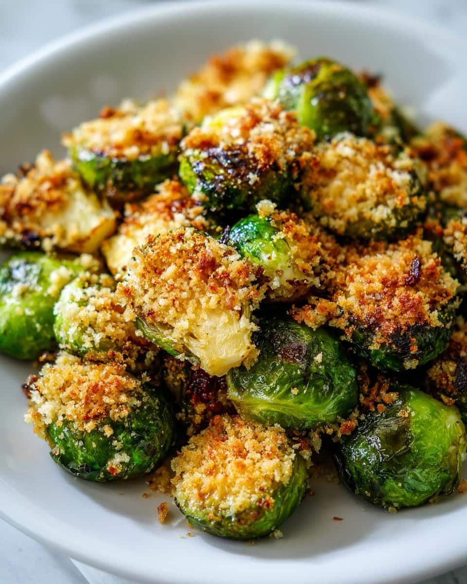 Irresistible Roasted Brussels Sprouts with Bacon-Less Crunch Recipe 6 Roasted Brussels Sprouts with Bacon-Less Crunch - detail 1