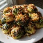 Irresistible Roasted Brussels Sprouts with Bacon-Less Crunch Recipe 9 Roasted Brussels Sprouts with Bacon-Less Crunch
