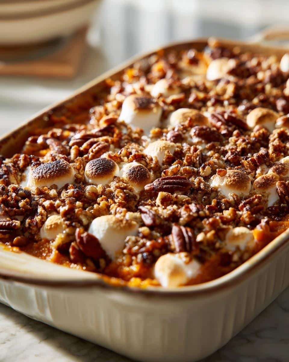 Amazing 3-Ingredient Sweet Potato Casserole You'll Crave 7 Sweet Potato Casserole (vegan or classic) - detail 2