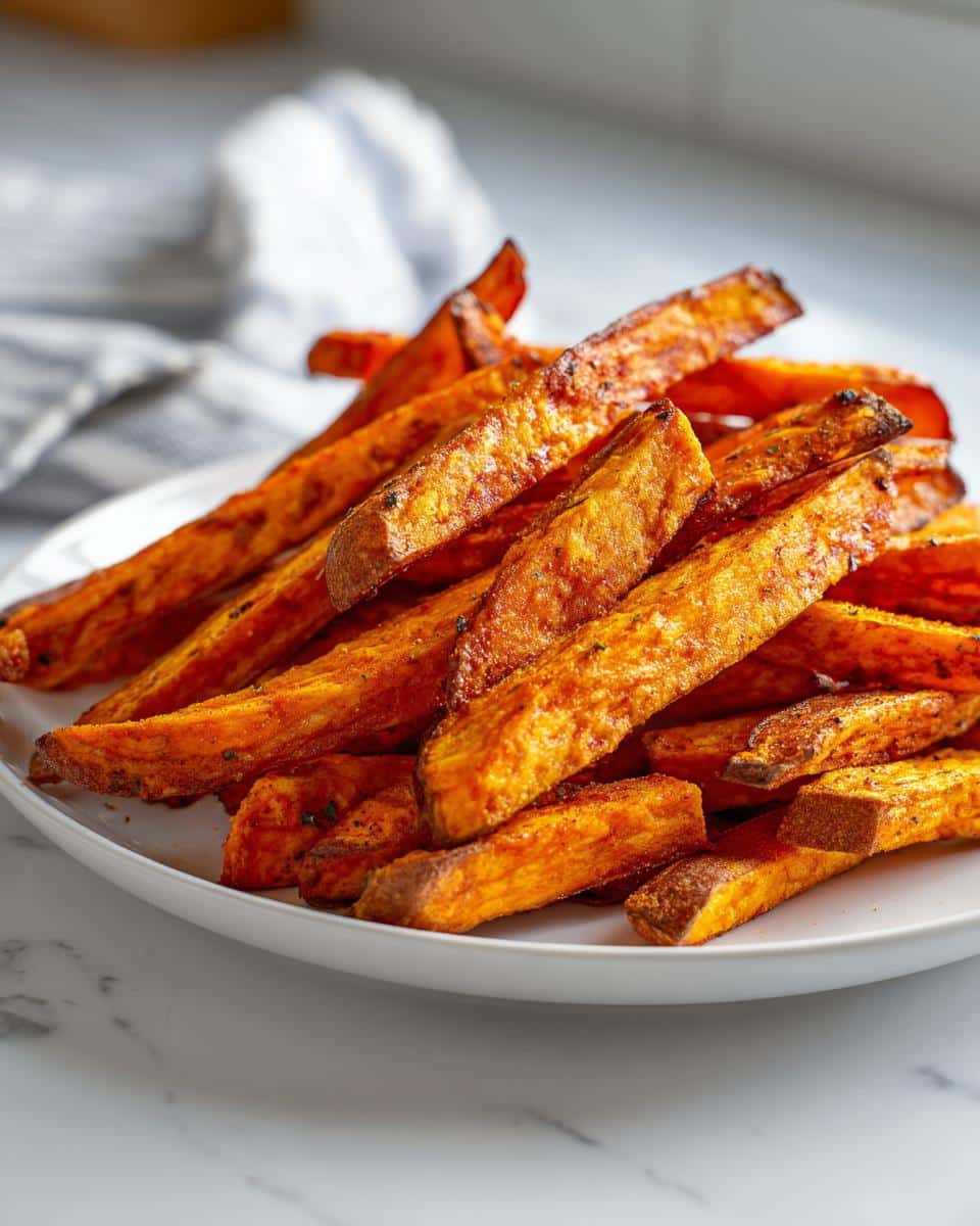 Crispy Sweet Potato Fries Recipe - 3 Secrets for Perfection 5 Sweet Potato Fries - detail 1