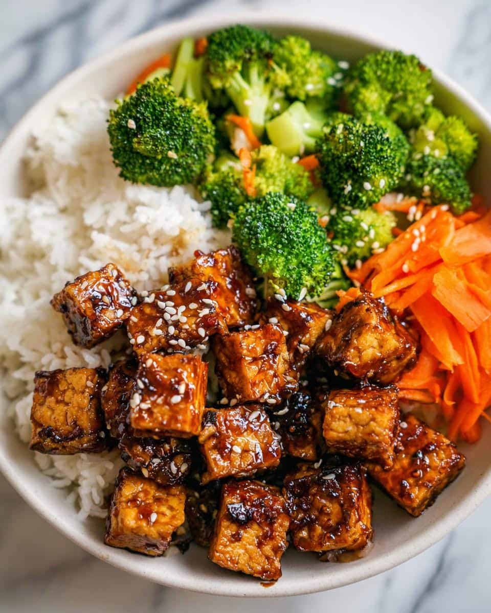 Amazing 30-Minute Teriyaki Tempeh Bowls You'll Love 8 Teriyaki Tempeh Bowls - detail 3