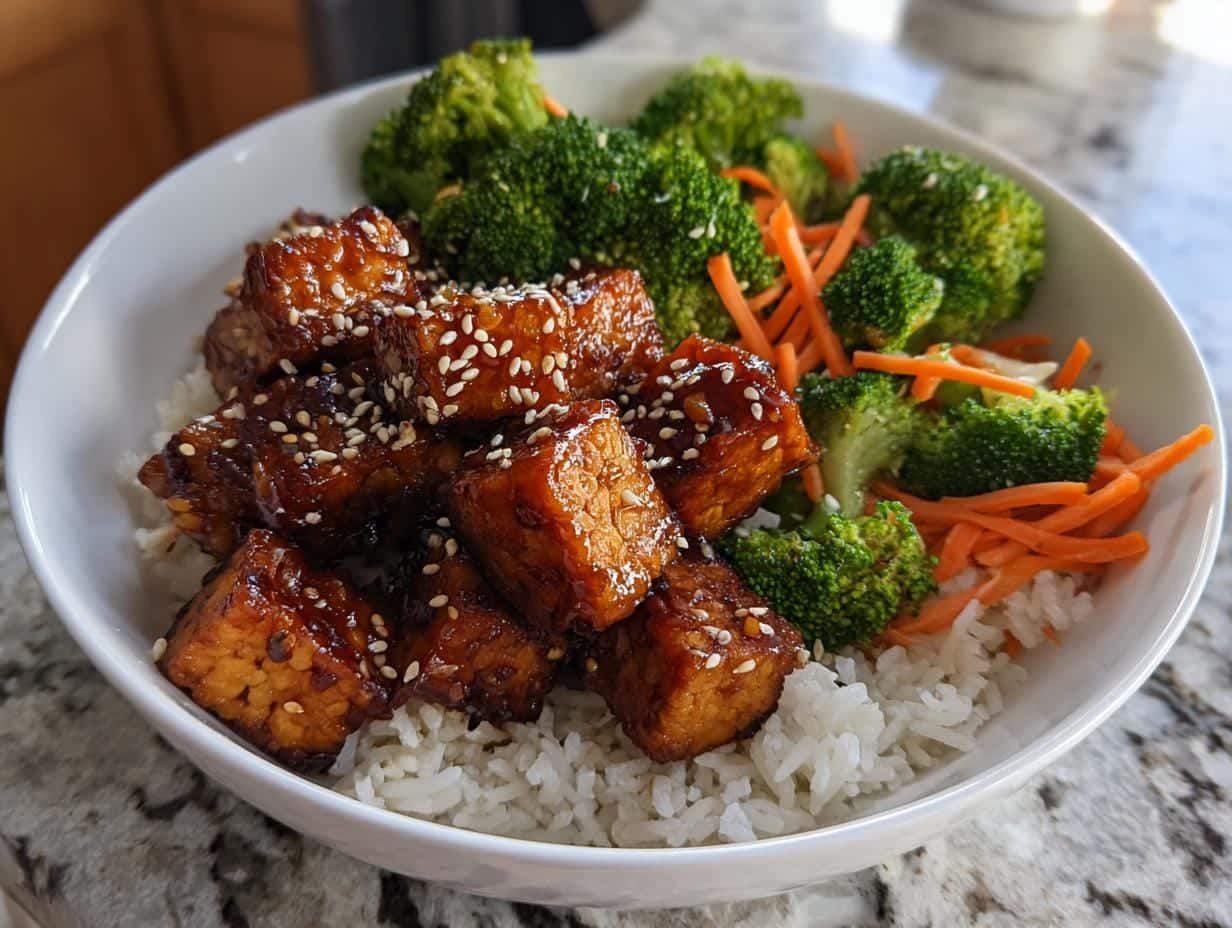 Amazing 30-Minute Teriyaki Tempeh Bowls You’ll Love
