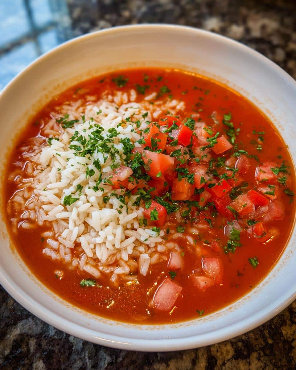 30-Minute Tomato-Rice Soup: A Heartwarming Comfort Dish 6 Tomato-Rice Soup - detail 2