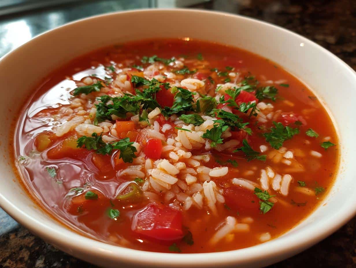 30-Minute Tomato-Rice Soup: A Heartwarming Comfort Dish