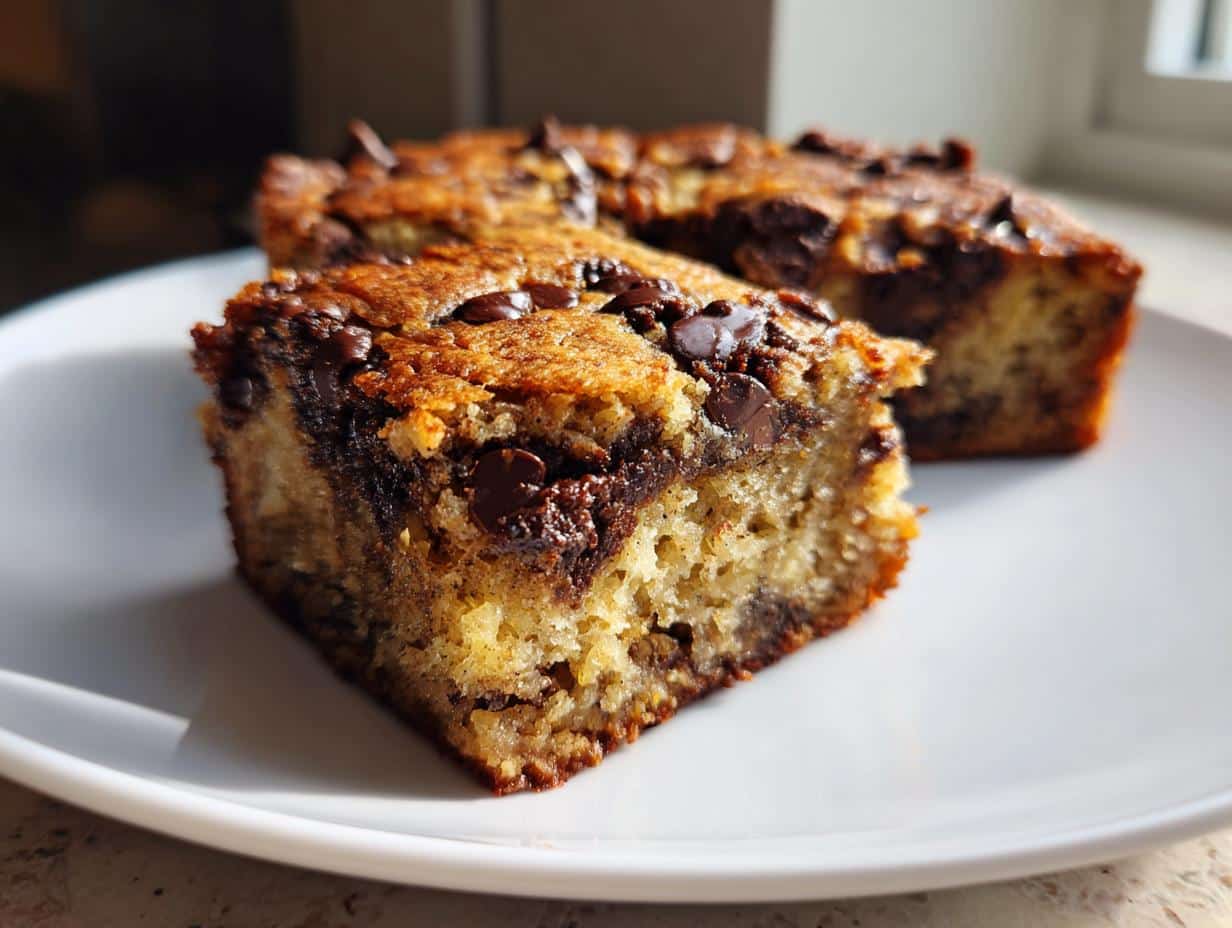 Best 25-Minute Vegan Banana Bread Blondies Recipe