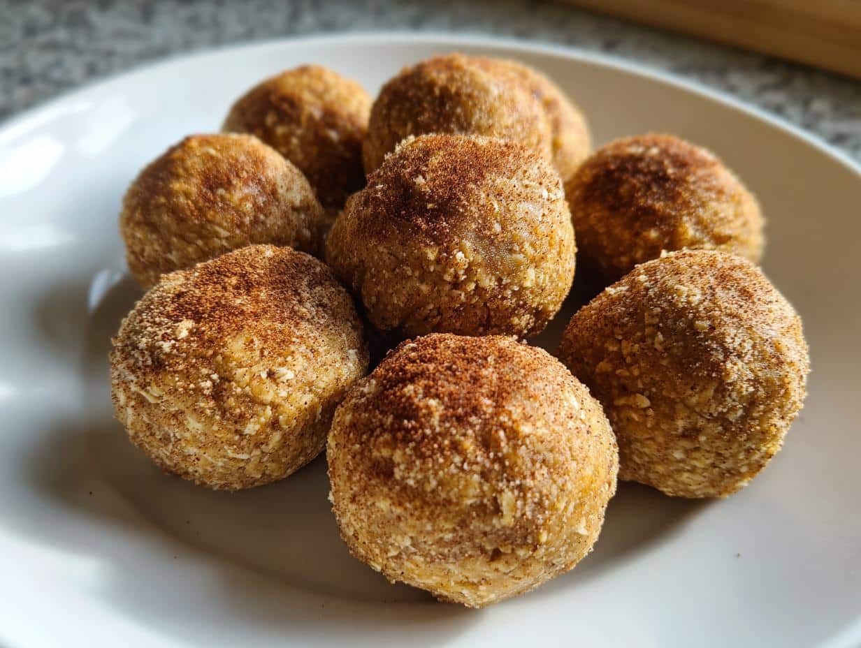 5-Minute Vegan Gingerbread Energy Bites That Taste Like Magic