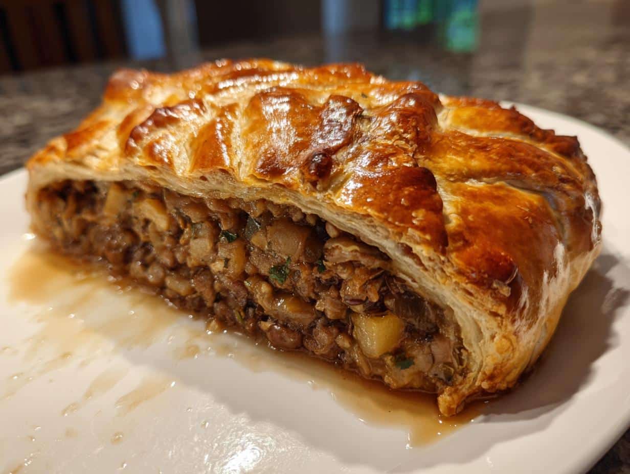 Irresistible Vegan Mushroom Wellington Recipe in Just 30 Minutes 4 Vegan Mushroom Wellington