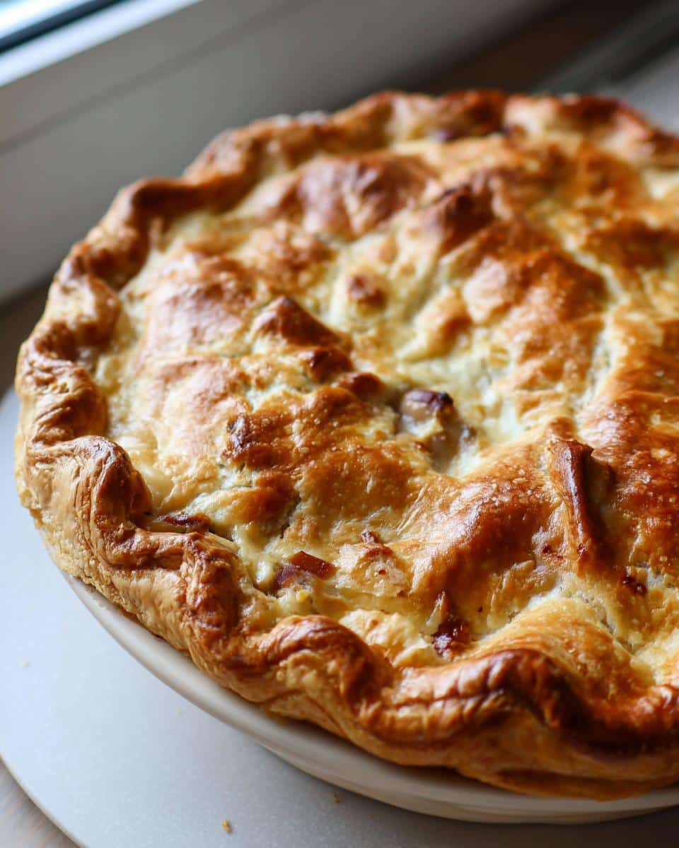 Vegan Mushroom & White Bean Pot Pie - detail 1