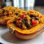 Amazing Vegan Stuffed Butternut Squash in Just 5 Steps 7 Vegan Stuffed Butternut Squash