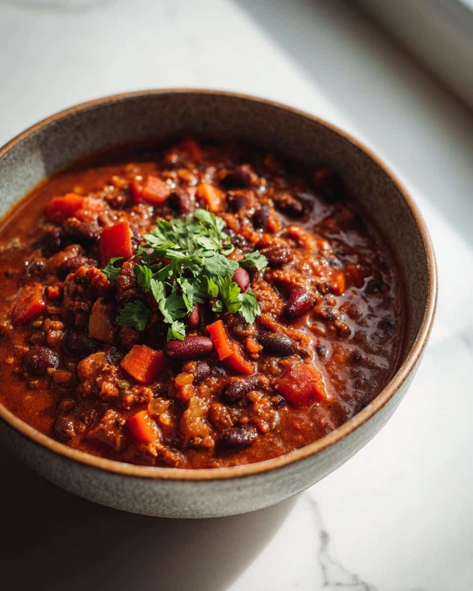 "35-Minute Vegetarian Chili That Will Blow Your Mind" 6 Vegetarian Chili - detail 2