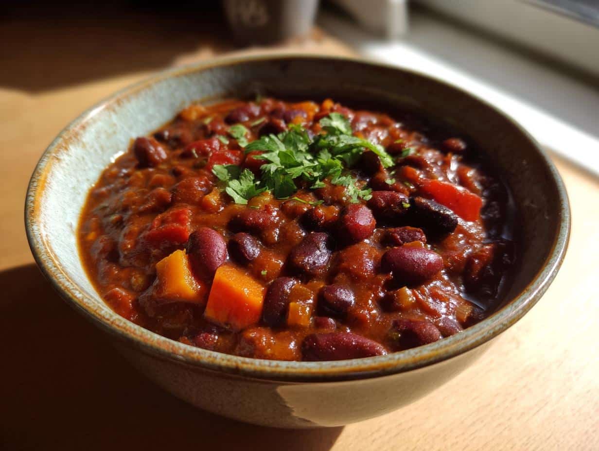 “35-Minute Vegetarian Chili That Will Blow Your Mind”