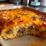 Christmas breakfast casserole (make‑ahead)​