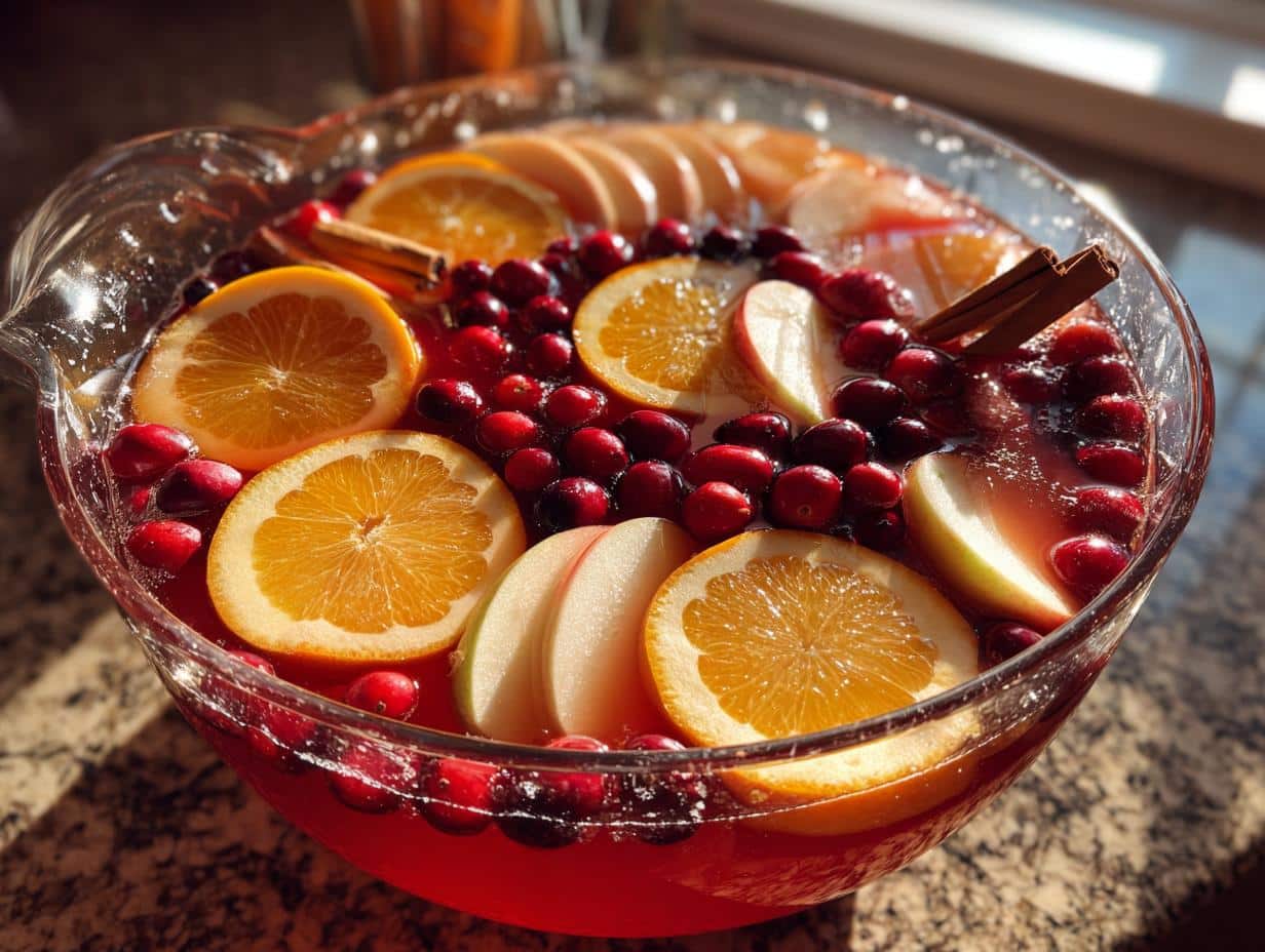 10-Minute Christmas Holiday Punch That’s a Crowd-Pleaser