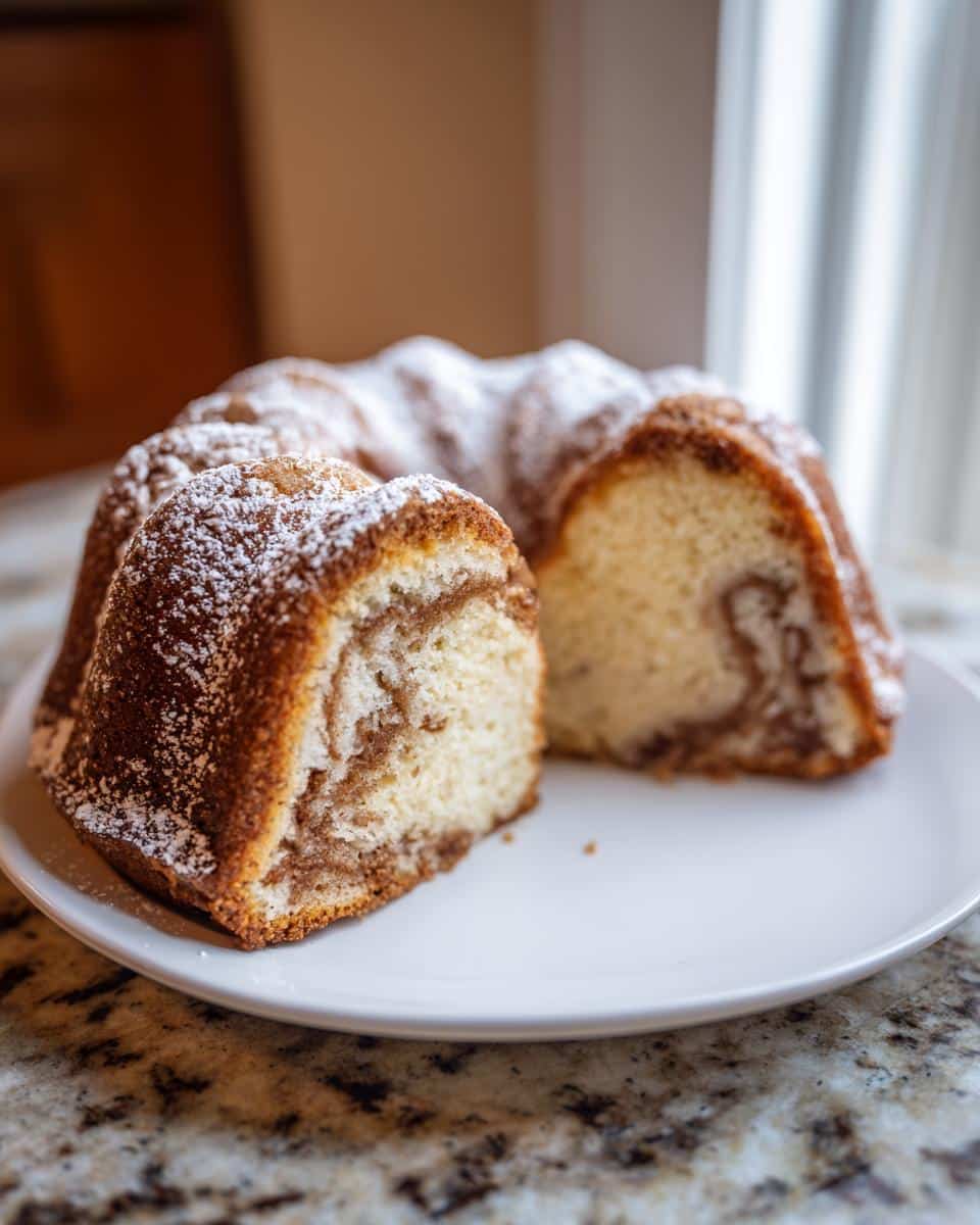apple cider donut bundt cake​ - detail 1
