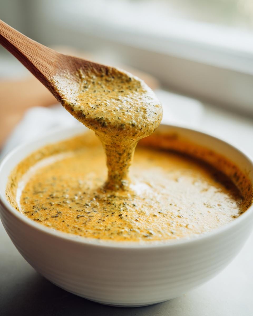 broccoli cheddar soup​ - detail 1