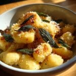 brown butter sage skillet gnocchi​