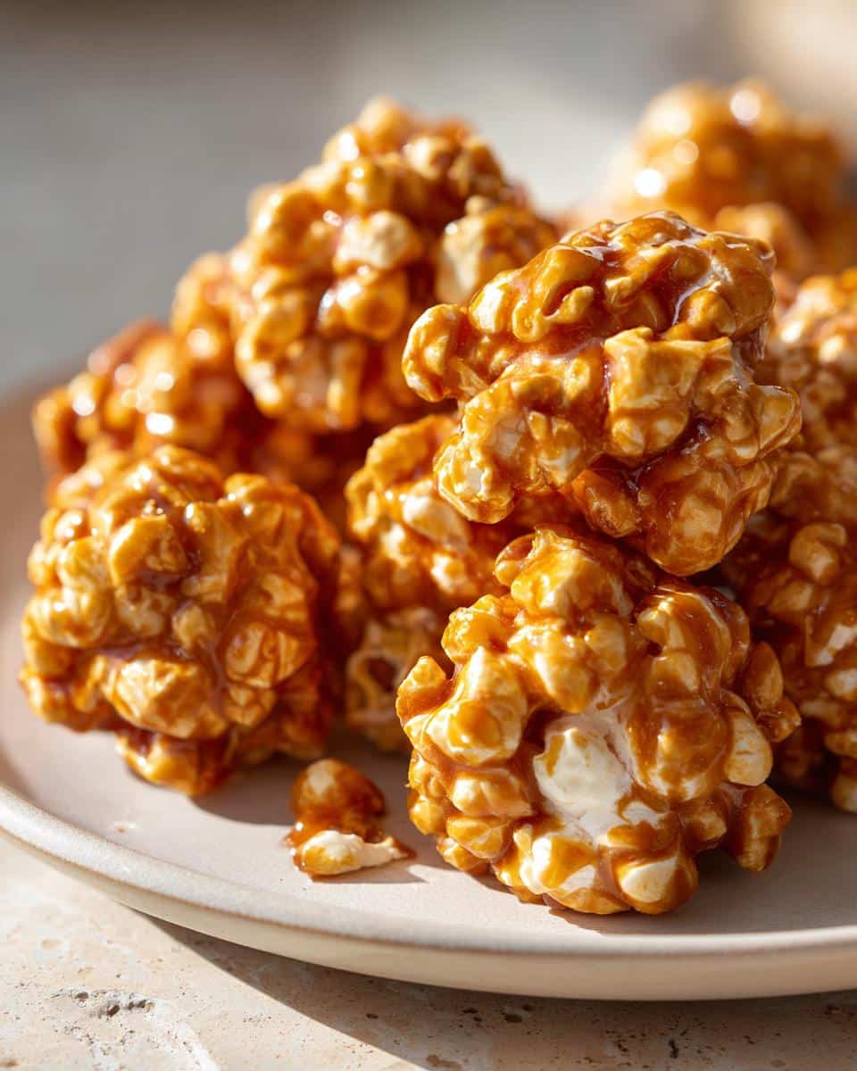 caramel popcorn balls​ - detail 1