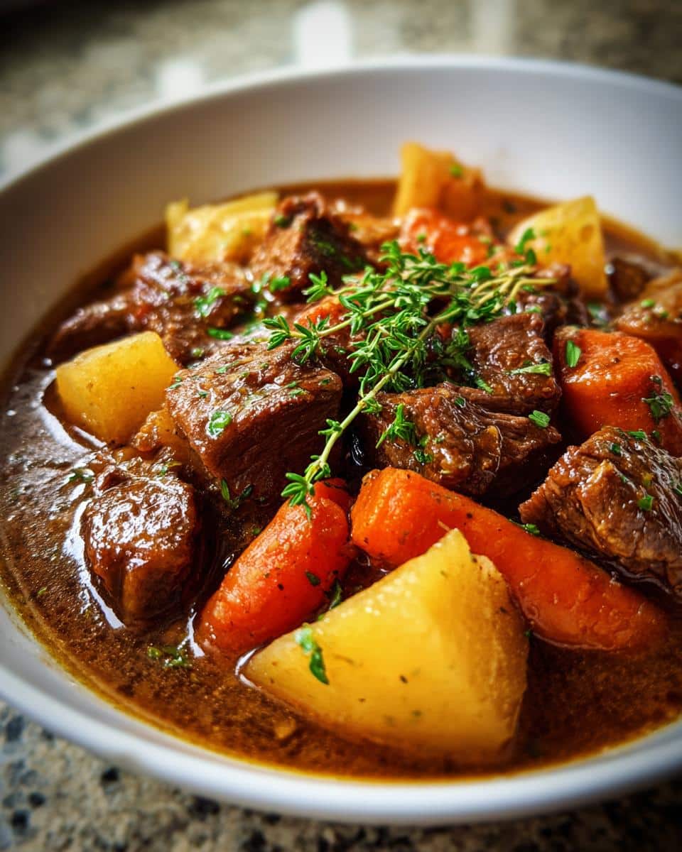 Ultimate Classic Beef Stew with Carrots & Potatoes in 2 Hours 4 classic beef stew with carrots & potatoes - detail 1