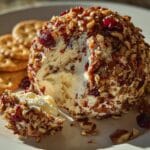 cranberry pecan cheese ball appetizer​