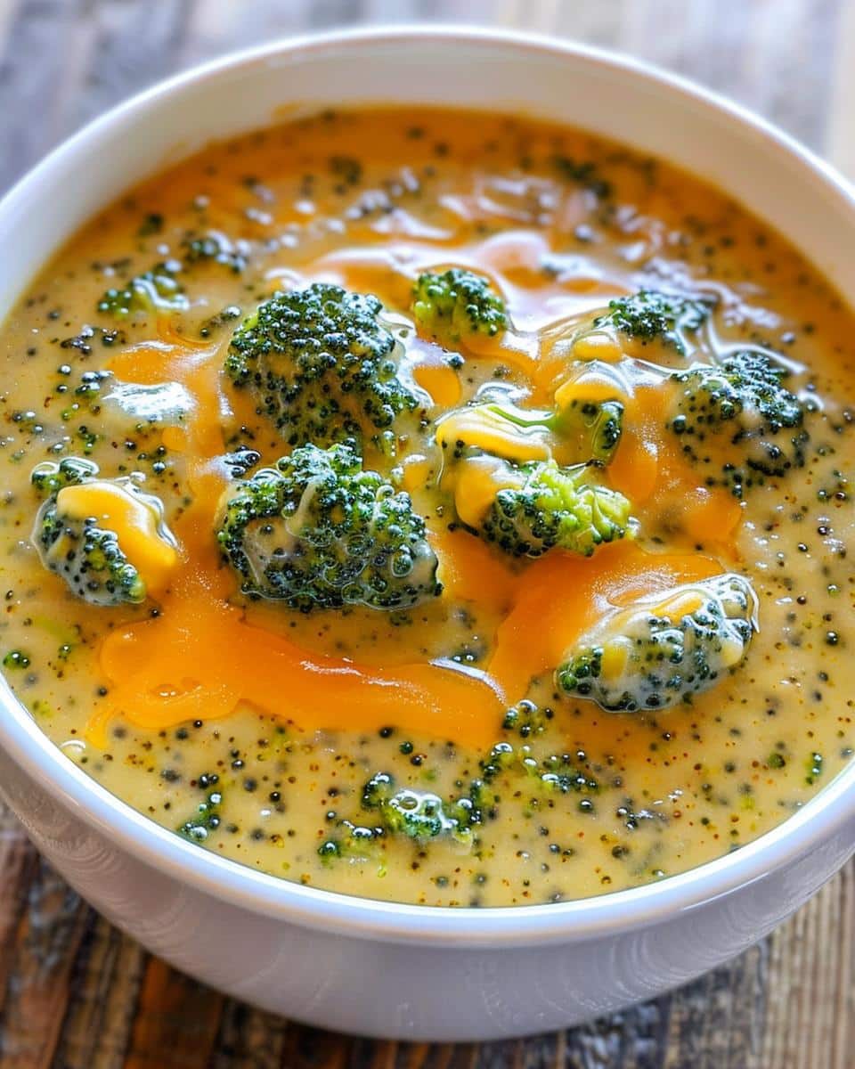 Creamy Broccoli Cheddar Soup Recipe in 30 Minutes of Pure Bliss