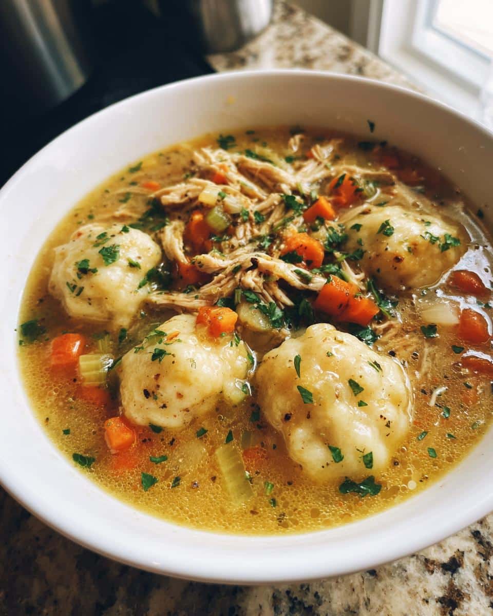 Easy Chicken and Dumplings Recipe Ready in 40 Minutes 4 easy chicken and dumplings (homestyle) - detail 1