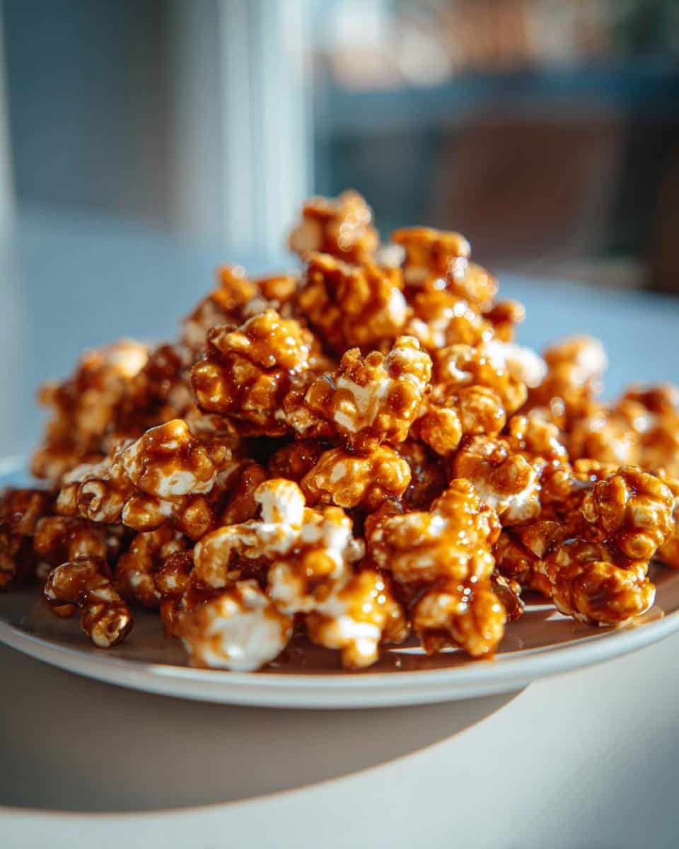 gingerbread caramel popcorn​ - detail 1