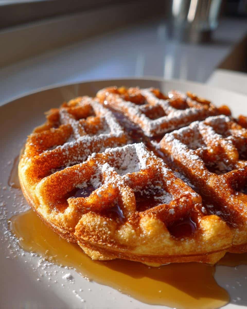 3-Ingredient Perfect Gingerbread Waffles for Cozy Mornings