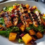 harvest chicken salad with butternut squash​