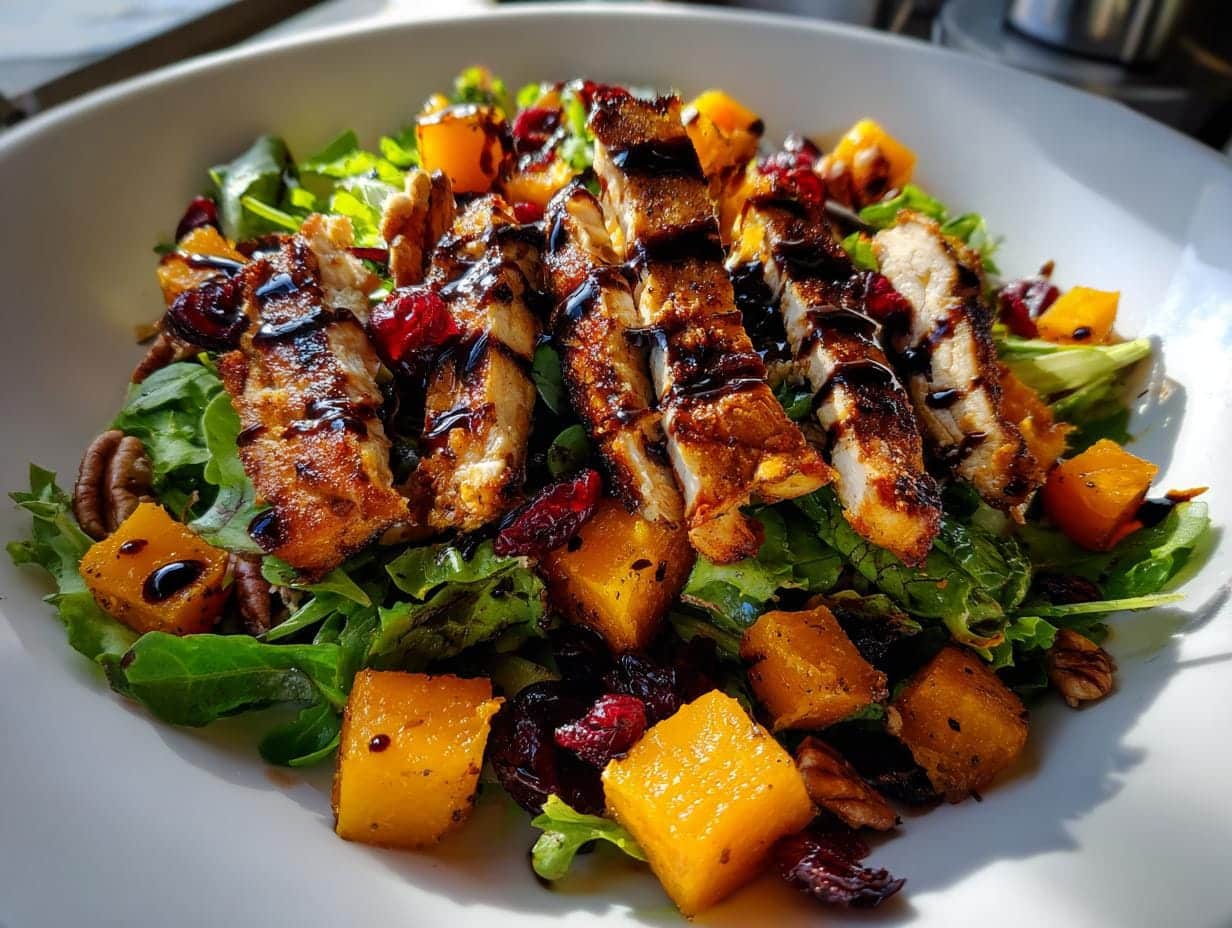 Perfect 40-Minute Harvest Chicken Salad with Butternut Squash