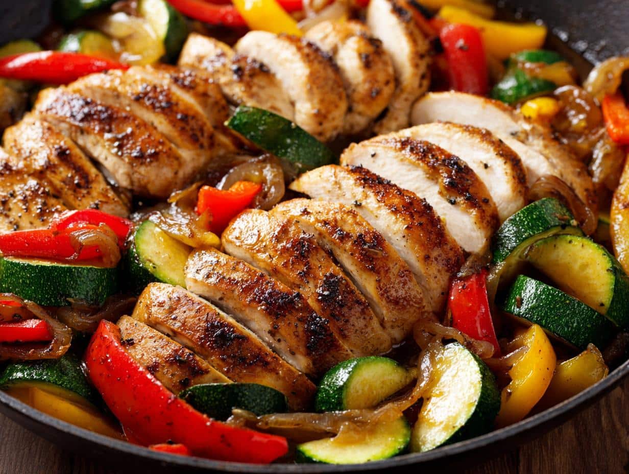 High Protein Chicken Skillet Dinner: 25-Minute Powerhouse Meal
