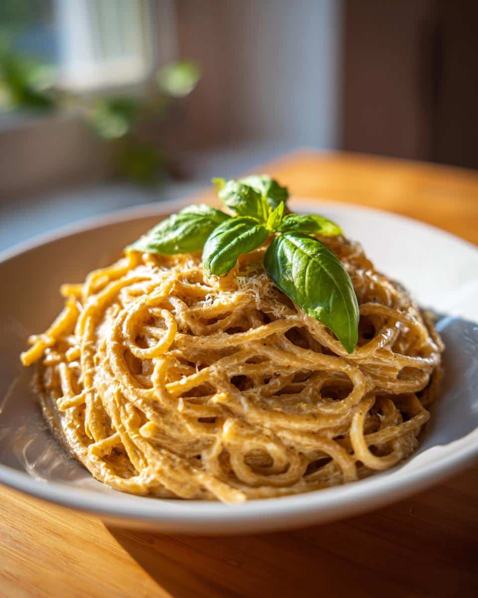 high protein cottage cheese pasta​ - detail 1