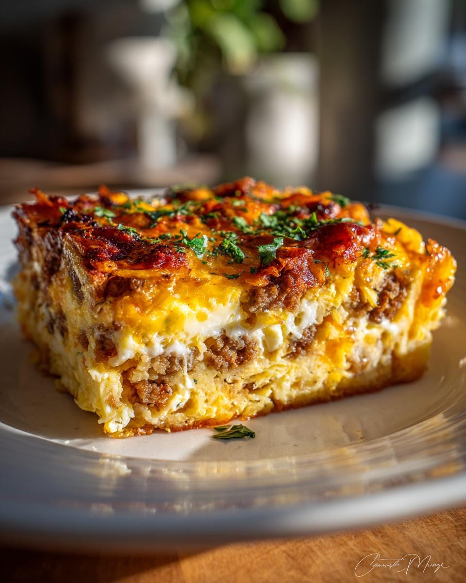 Ultimate Sausage Hash Brown Breakfast Casserole for 8 Hungry Guests 4 sausage hash brown breakfast casserole - detail 1