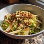shaved Brussels sprout apple salad​
