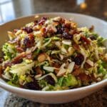 shaved Brussels sprout salad with bacon​