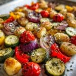 sheet pan gnocchi and vegetables​