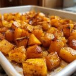 sheet pan maple roasted squash​