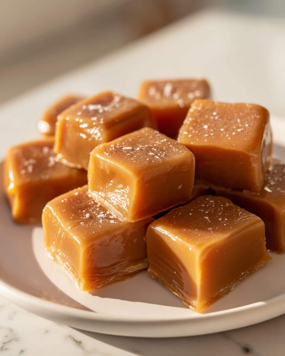 Irresistible Soft Homemade Caramels in 5 Simple Steps 4 soft homemade caramels - detail 1