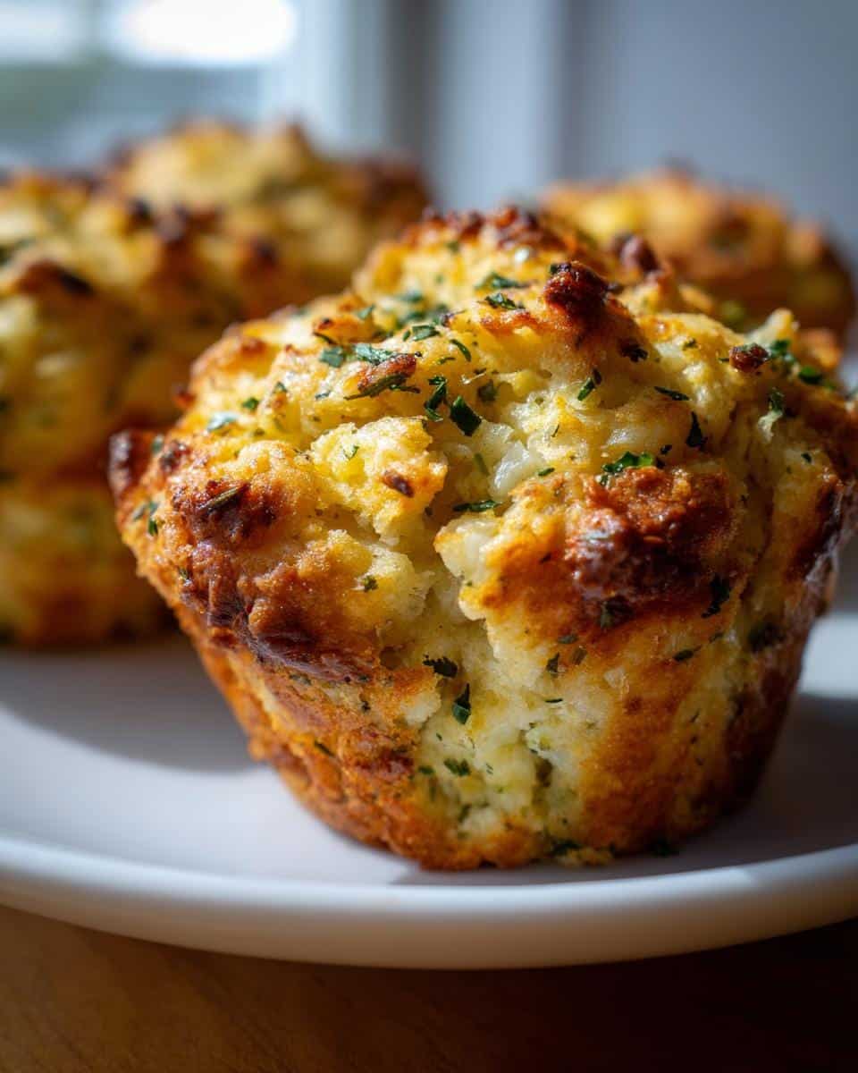 Savory stuffing muffins recipe – 12 perfect crispy bites