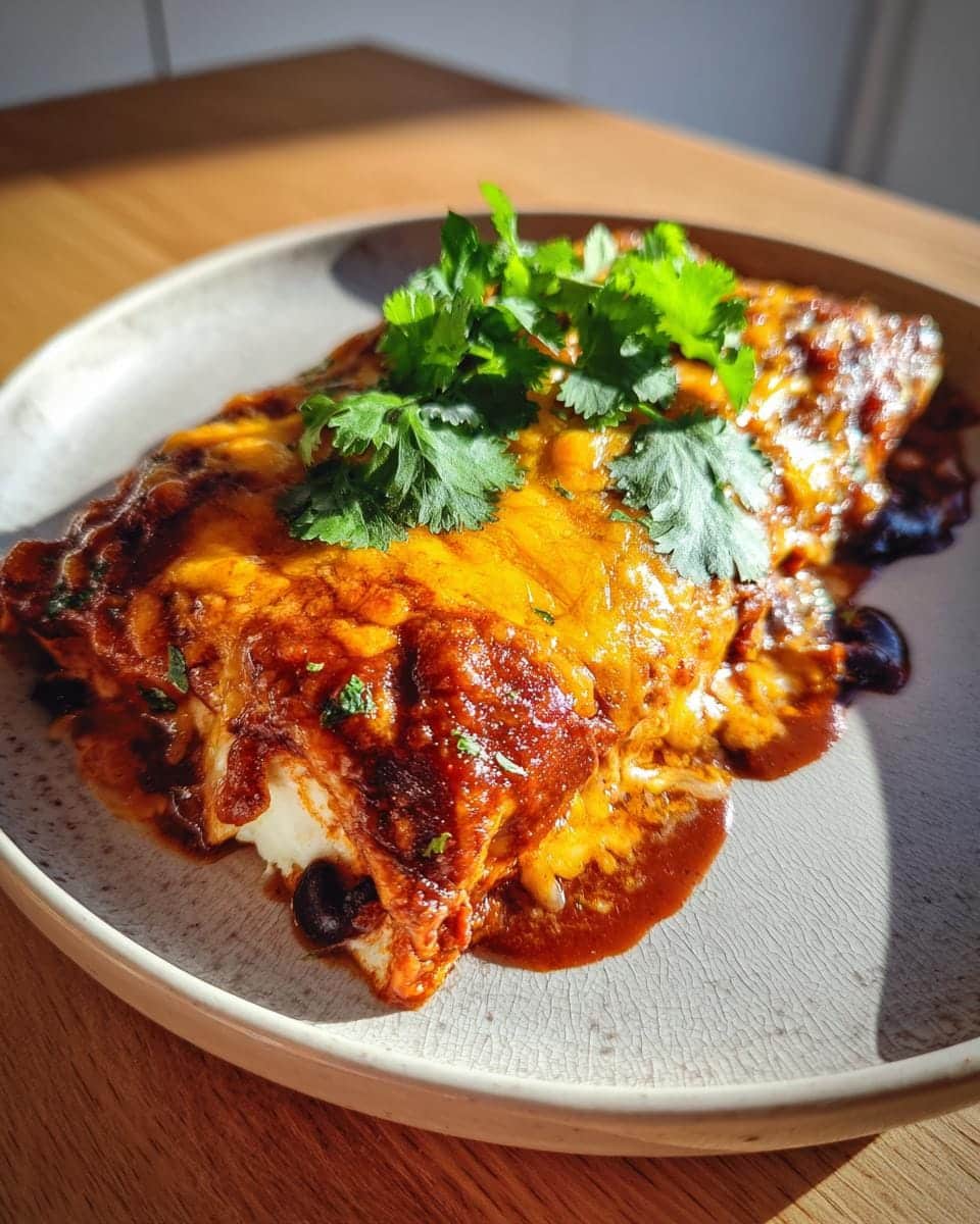 Irresistible Sweet Potato Black Bean Enchiladas in 45 Minutes