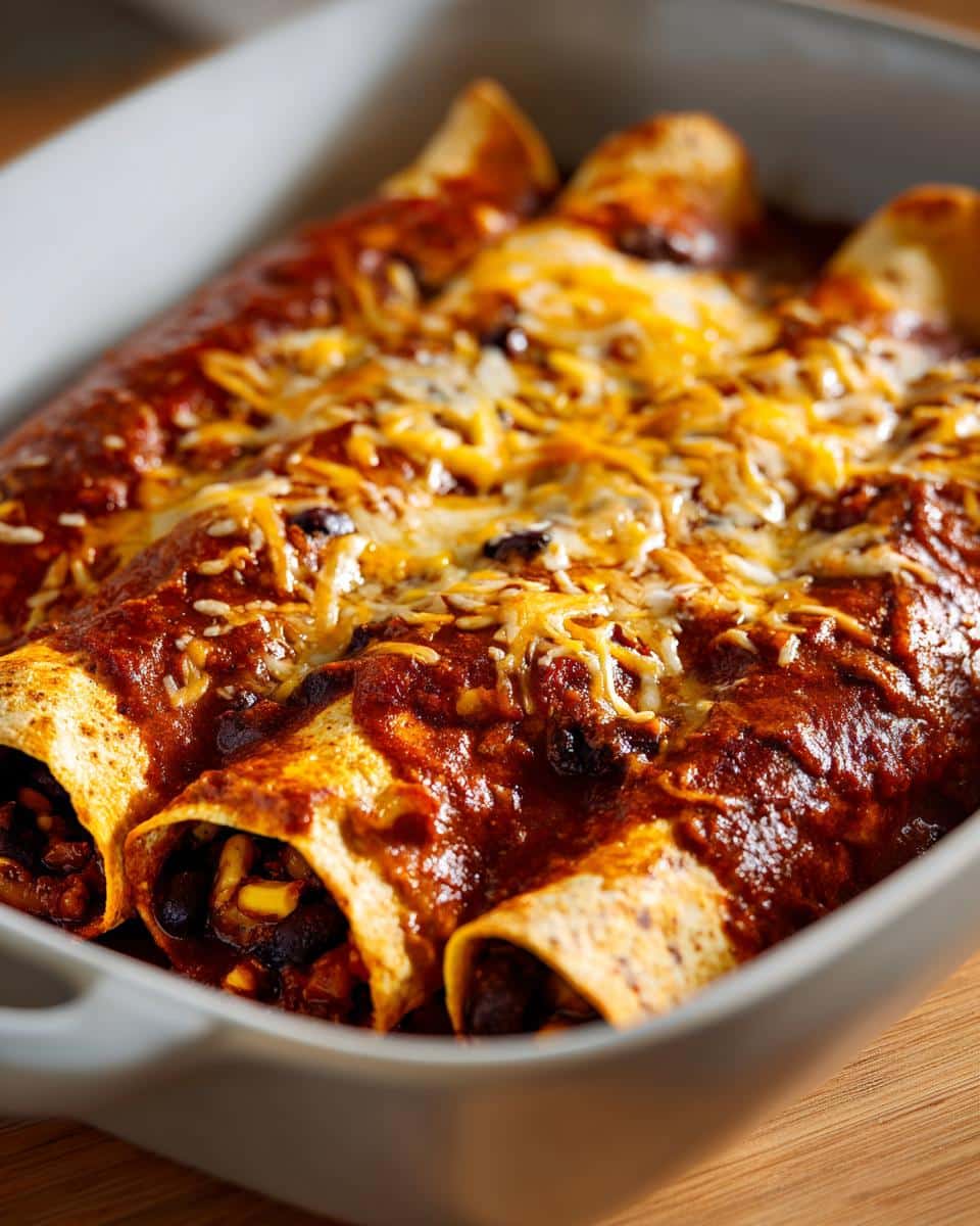 8 Irresistible Vegetarian Enchiladas with Red Sauce for Cozy Nights